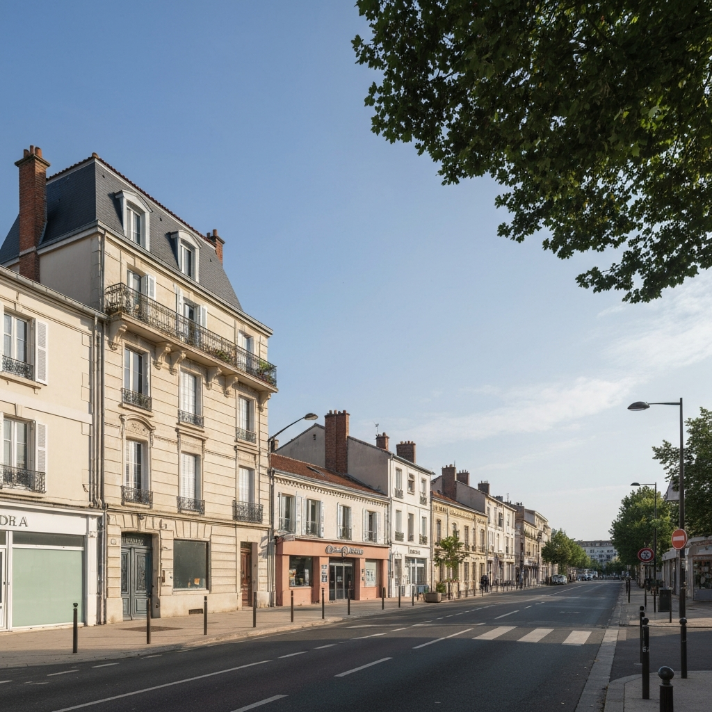 Vue aérienne d'une maison à Massy pour estimation